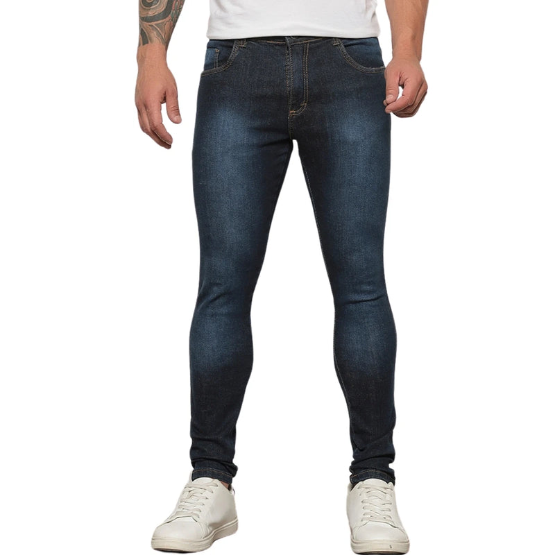 Kit com 3 Calças Jeans Skinny Masculina