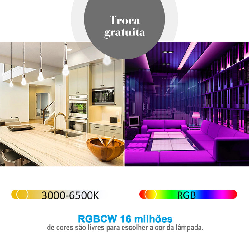 Alexia Alexa LEDs: A Lâmpada Inteligente de 15W que Revoluciona a Iluminação Residencial