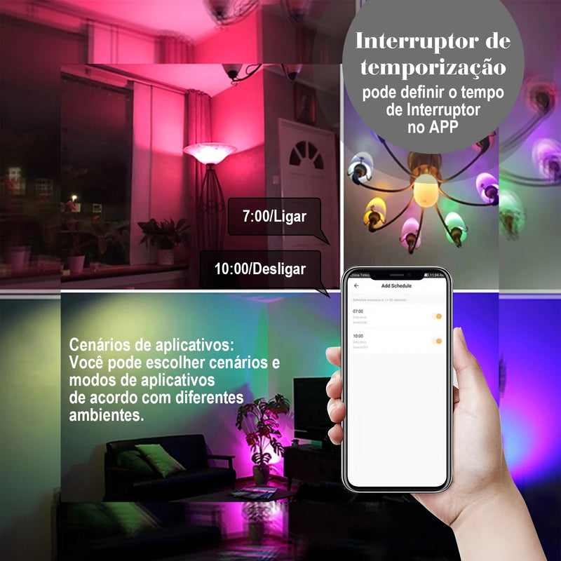 Alexia Alexa LEDs: A Lâmpada Inteligente de 15W que Revoluciona a Iluminação Residencial