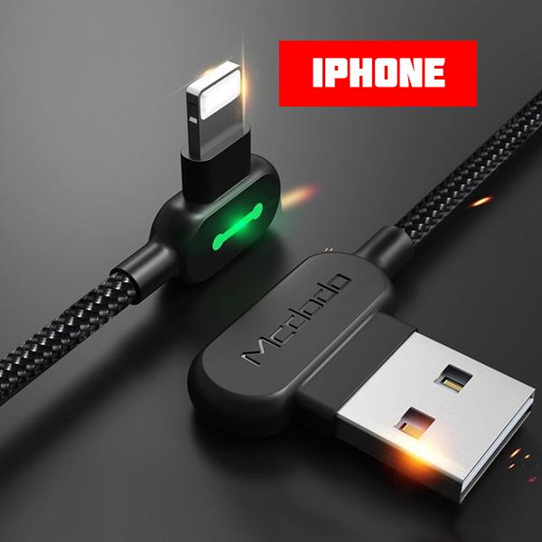 Carregador para iPhone - USB C - Micro-USB | Cabo Titã™ - LPresentes