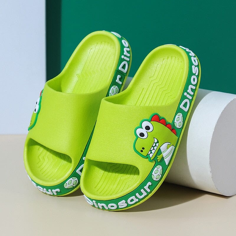 Chinelo Infantil Anti-Derrapante Dino Crocks - LPresentes