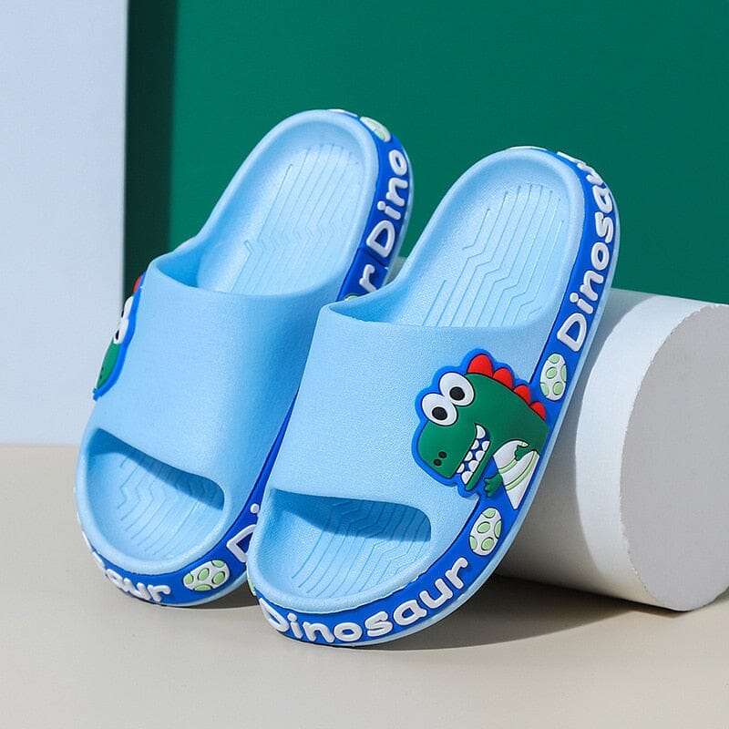 Chinelo Infantil Anti-Derrapante Dino Crocks - LPresentes