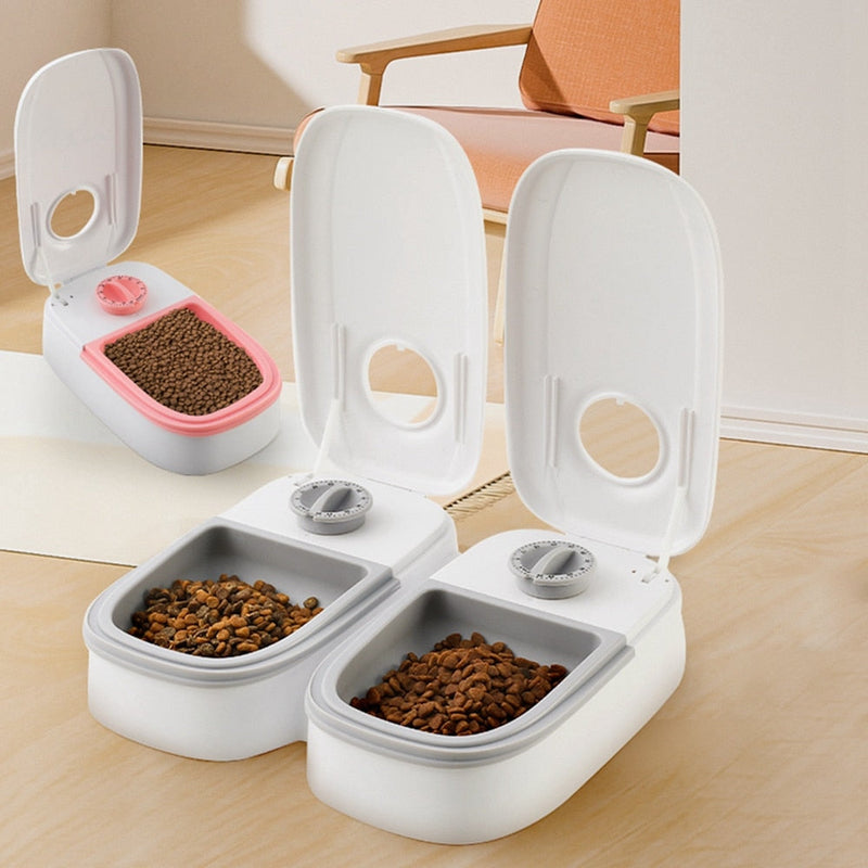 Dispenser de Comida Automático Inteligente | Para Cães e Gatos - LPresentes