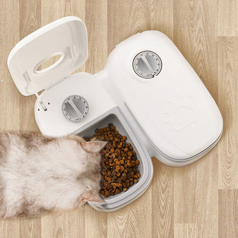 Dispenser de Comida Automático Inteligente | Para Cães e Gatos - LPresentes