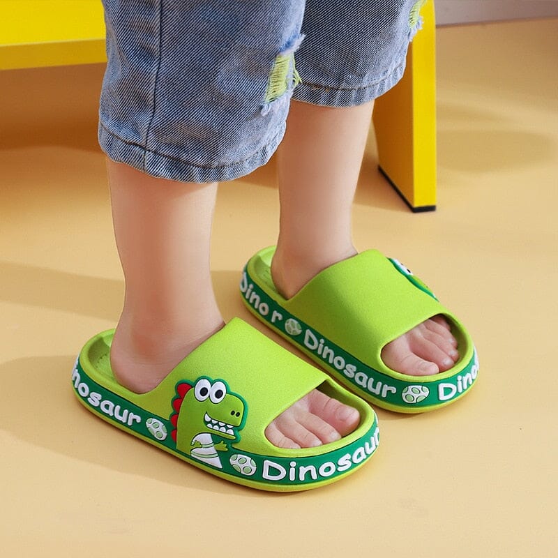 Chinelo Infantil Anti-Derrapante Dino Crocks - LPresentes