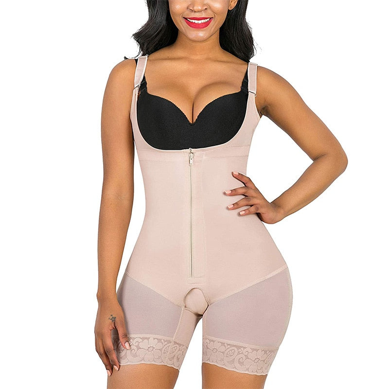 Bodysuit modelador com zíper - LPresentes