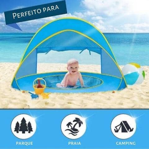 Barraca Bebê com Proteção UV - Tenda Kids - LPresentes