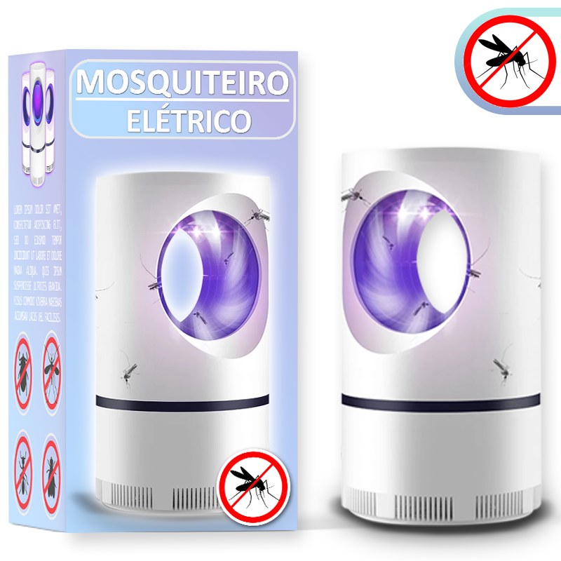 Armadilha Para Mosquitos e Insetos - Mosquiteiro Elétrico - LPresentes